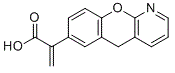 CAS # 52549-22-1, 2-(5H-[1]benzopyrano[2,3-b]pyridin-7-yl)acrylic acid