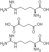 CAS 登录号：5256-76-8, L-精氨酸 alpha-酮戊二酸 (2:1)