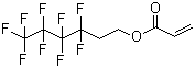 structure of CAS# 52591-27-2, 2-(Perfluorobutyl)ethyl acrylate