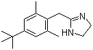 2-(4-tert-Butyl-2,6-dimethylbenzyl)-4,5-dihydro-1H-imidazole molecular structure (CAS 526-36-3)