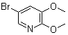 structure of CAS# 52605-98-8, 5-Bromo-2,3-dimethoxypyridine