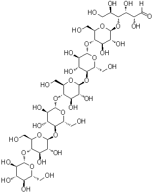Celloheptaose molecular structure (CAS 52646-27-2)