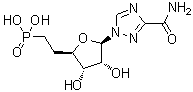 CAS # 52663-96-4, 1-(5,6-Dideoxy-6-phosphono-beta-D-ribo-hexofuranosyl)-1H-1,2,4-triazole-3-carboxamide, 1-(5,6-Dideoxy-beta-D-ribo-jexofuranosyl-6-phosphonic acid)-1,2,4-triazole-3-carboxamide