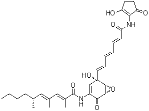 structure of CAS# 52665-74-4, Manumycin A
