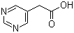5-Pyrimidineacetic acid molecular structure (CAS 5267-07-2)