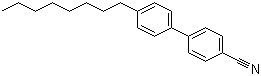 CAS # 52709-84-9, 4-Cyano-4'-octylbiphenyl, 4'-Octyl-4-biphenylcarbonitrile, 4'-Octyl[1,1'-biphenyl]-4-carbonitrile