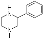 structure of CAS# 5271-27-2, 1-Methyl-3-phenylpiperazine