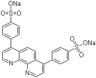CAS # 52746-49-3, Bathophenanthrolinedisulfonic acid disodium salt, 4,7-Diphenyl-1,10-phenanthrolinium di(sodiosulphonate)