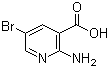 CAS # 52833-94-0, 2-Amino-5-bromonicotinic acid