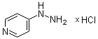 4-Pyridylhydrazine hydrochloride molecular structure (CAS 52834-40-9)