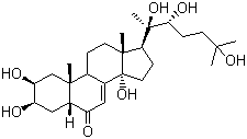 structure of CAS# 5289-74-7, Hydroxyecdysone