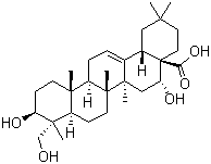 CAS # 52936-64-8, Caulophyllogenin, (3beta,4alpha,16alpha)-3,16,23-Trihydroxyolean-12-en-28-oic acid