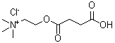 structure of CAS# 5297-17-6, Succinyl monocholine chloride