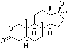 CAS # 53-39-4, Oxandrolone, 17beta-Hydroxy-17-methyl-2-oxa-5alpha-androstan-3-one
