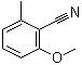 2-Methoxy-6-methylbenzonitrile molecular structure (CAS 53005-44-0)