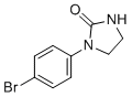 structure of CAS# 530081-14-2, 1-(4-Bromophenyl)imidazolidin-2-one