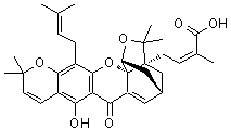 Morellic acid molecular structure (CAS 5304-71-2)