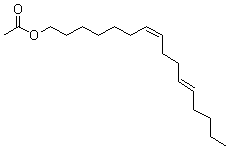 CAS 登录号：53042-79-8, (Z,E)-7,11-十六碳二烯-1-基乙酸酯