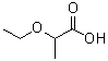 CAS # 53103-75-6, 2-Ethoxypropanoic acid, 2-Ethoxypropionic acid, alpha-Ethoxypropionic acid