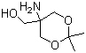 5-Amino-2,2-dimethyl-1,3-dioxane-5-methanol molecular structure (CAS 53104-32-8)