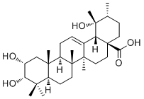 Euscaphic acid molecular structure (CAS 53155-25-2)