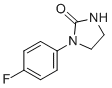 1-(4-Fluorophenyl)imidazolidin-2-one molecular structure (CAS 53159-75-4)