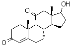17-Hydroxy-4-androstene-3,11-dione molecular structure (CAS 53187-98-7)