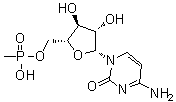 CAS 登录号：53220-20-5, 胞嘧啶阿拉伯糖苷甲基膦酸酯