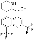 CAS # 53230-10-7, Mefloquine, (R*,S*)-(alpha-(2-Piperidinyl)-2,8-bis(trifluoromethyl)-4-quinolinemethanol