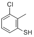 structure of CAS# 53249-76-6, 3-氯-2-甲基苯硫酚