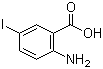 structure of CAS# 5326-47-6, 2-Amino-5-iodobenzoic acid