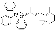 CAS # 53282-28-3, [(2E,4E)-3-Methyl-5-(2,6,6-trimethyl-1-cyclohexen-1-yl)-2,4-pentadien-1-yl]triphenylphosphonium chloride