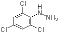 structure of CAS# 5329-12-4, 2,4,6-三氯苯肼