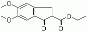 CAS # 53295-44-6, Ethyl 2,3-dihydro-5,6-dimethoxy-1-oxo-1H-indene-2-carboxylate, 2,3-Dihydro-5,6-dimethoxy-1-oxo-1H-indene-2-carboxylic acid ethyl ester