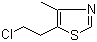 Clomethiazole molecular structure (CAS 533-45-9)