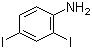 structure of CAS# 533-70-0, 2,4-Diiodoaniline