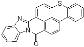 CAS # 53304-32-8, 7H-Benzimidazo[2,1-a]benzo[3,4][2]benzothiopyrano[7,8,1-def]isoquinolin-7-one, Benzimidazo[1,2-b]thioxantheno[2,1,9-def]isoquinolin-7-one
