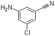 structure of CAS# 53312-78-0, 3-氨基-5-氯苯腈