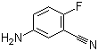 structure of CAS# 53312-81-5, 5-氨基-2-氟苯腈