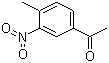 4'-Methyl-3'-nitroacetophenone molecular structure (CAS 5333-27-7)