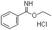 structure of CAS# 5333-86-8, 苯甲亚胺酸乙酯盐酸盐