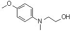 structure of CAS# 53332-62-0, 2-[(4-甲氧基苯基)甲基氨基]乙醇