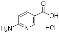 6-Aminonicotinic acid hydrochloride molecular structure (CAS 5336-87-8)