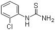 CAS # 5344-82-1, 1-(2-Chlorophenyl)-2-thiourea, (2-Chlorophenyl)thiourea