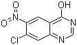7-Chloro-6-nitro-4-hydroxyquinazoline molecular structure (CAS 53449-14-2)