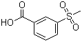 structure of CAS# 5345-27-7, 3-甲砜基苯甲酸