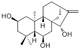 CAS 登录号：53452-32-7, 16-贝壳杉烯-2,6,15-三醇