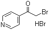 structure of CAS# 5349-17-7, 4-(Bromoacetyl)pyridine hydrobromide