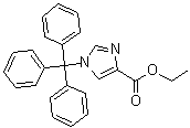 CAS # 53525-60-3, Ethyl 1-trityl-1H-imidazole-4-carboxylate, 4-Carbethoxy-1-triphenylmethylimidazole