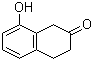 structure of CAS# 53568-05-1, 8-Hydroxy-2-tetralone